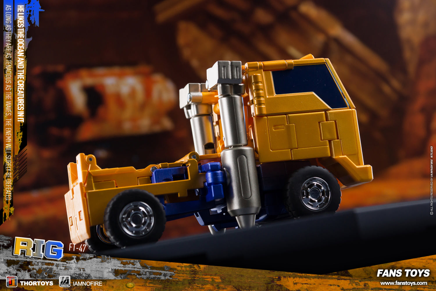Fans Toys FT-47 Rig (Huffer) Toy Photography Image Gallery